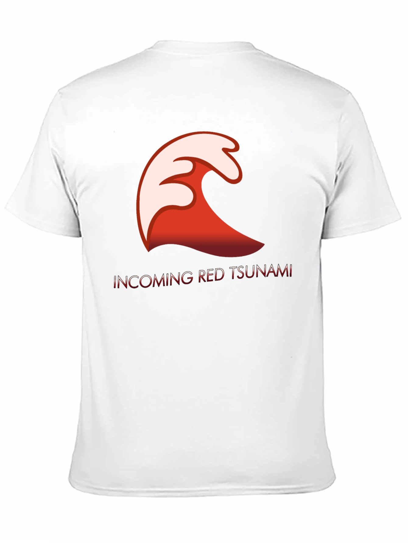 Incoming Red Tsunami Graphic Tee