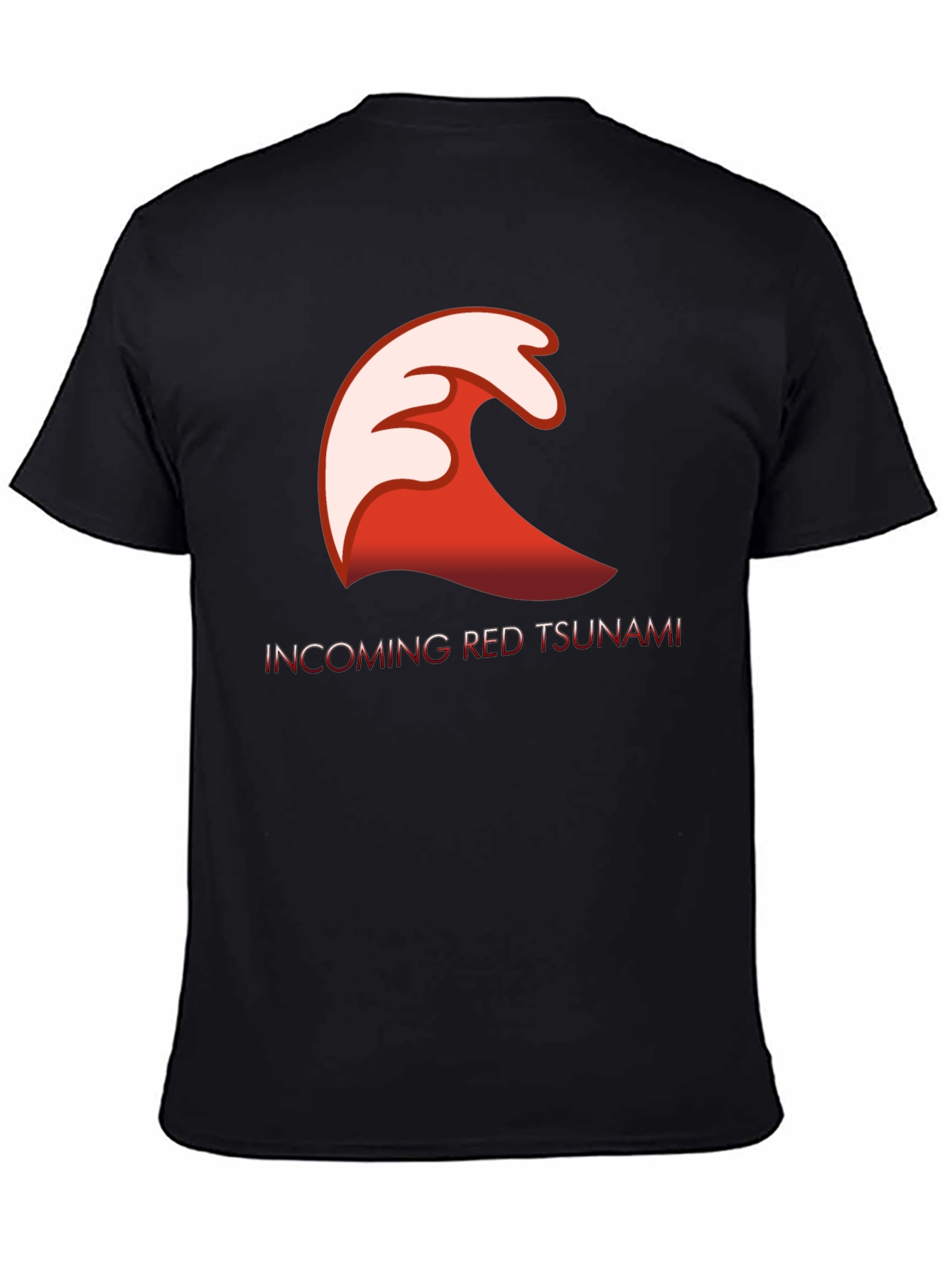 Incoming Red Tsunami Graphic Tee