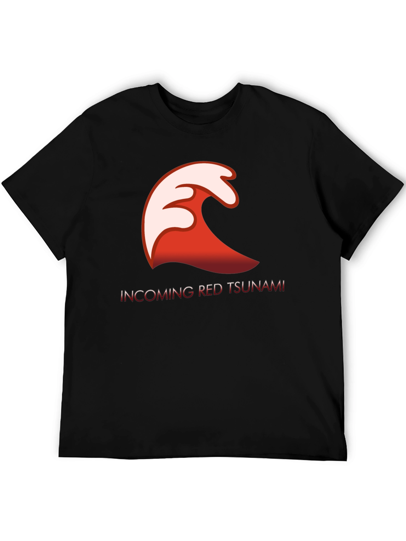 Incoming Red Tsunami Graphic Tee