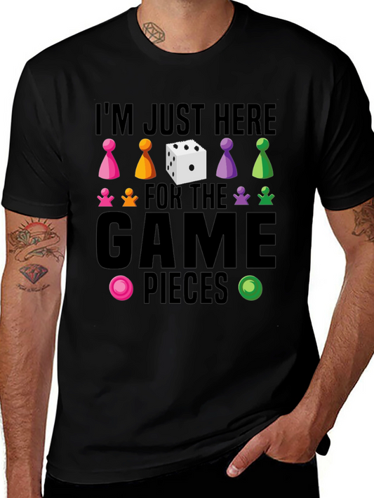 Game Pieces T-Shirt - Board Game Lover Tee