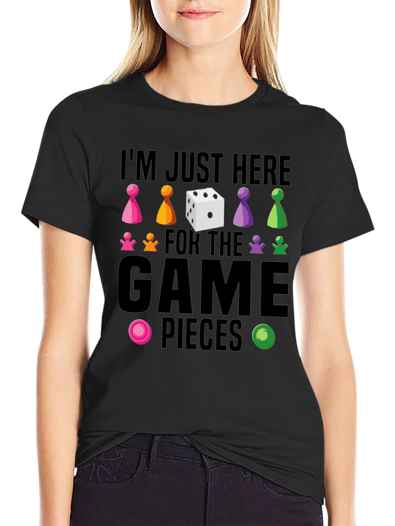 Game Pieces T-Shirt - Board Game Lover Tee
