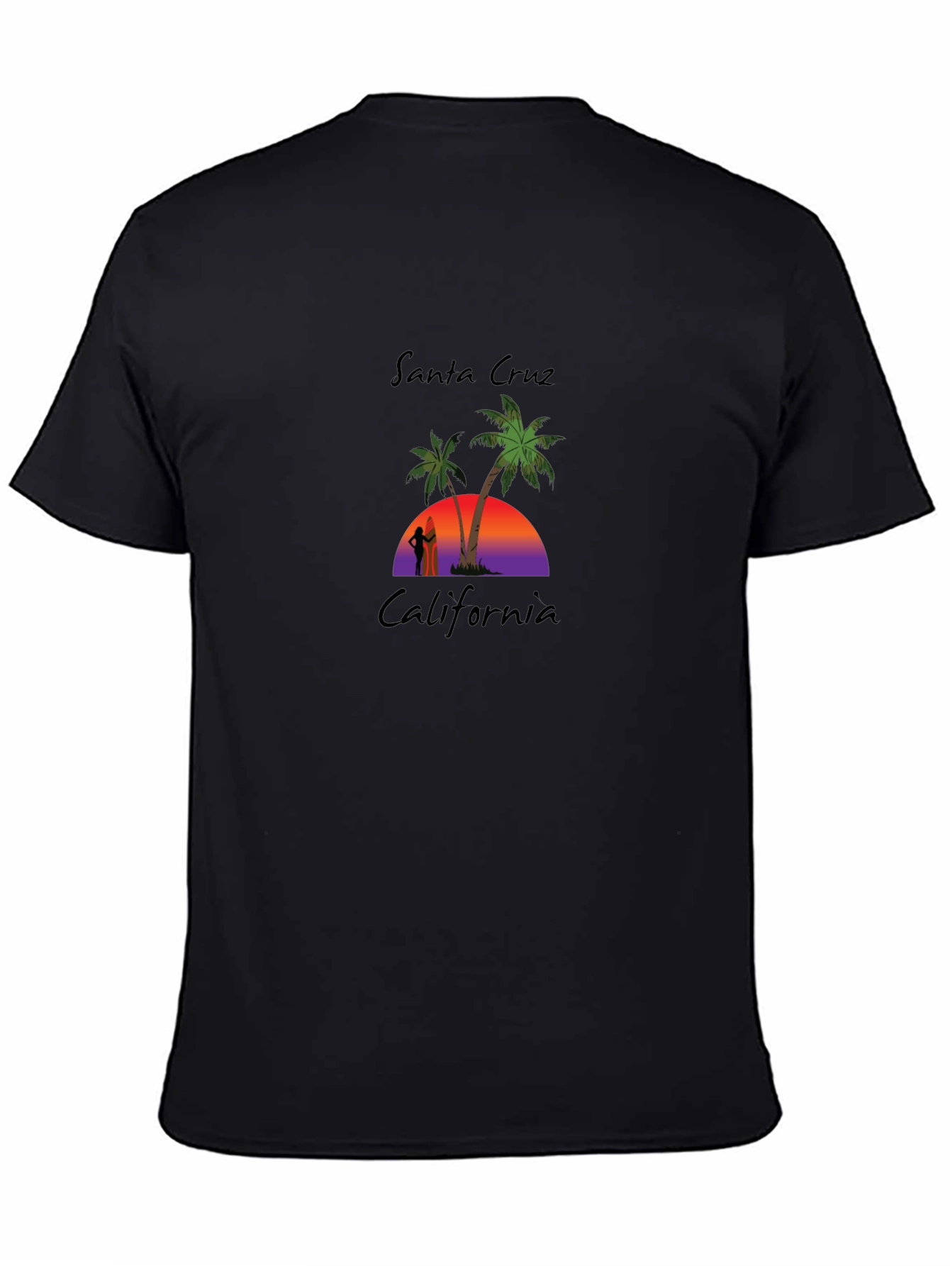 Santa Cruz California Graphic T-Shirt