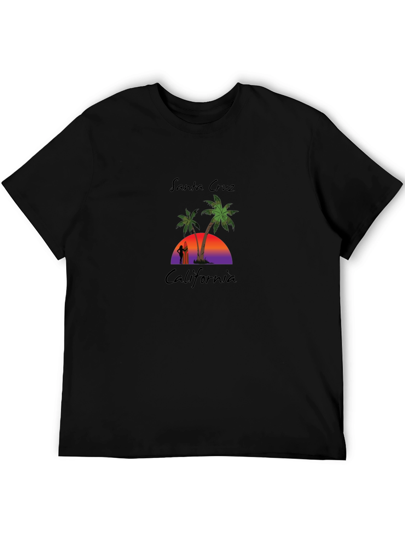 Santa Cruz California Graphic T-Shirt