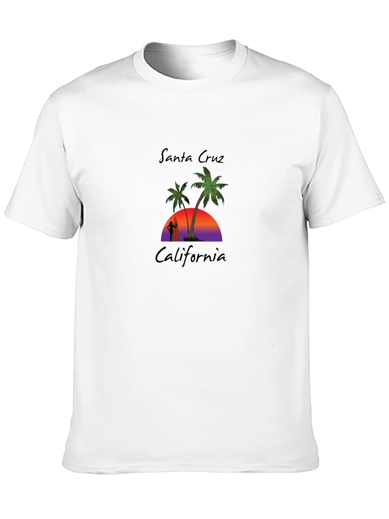 Santa Cruz California Graphic T-Shirt