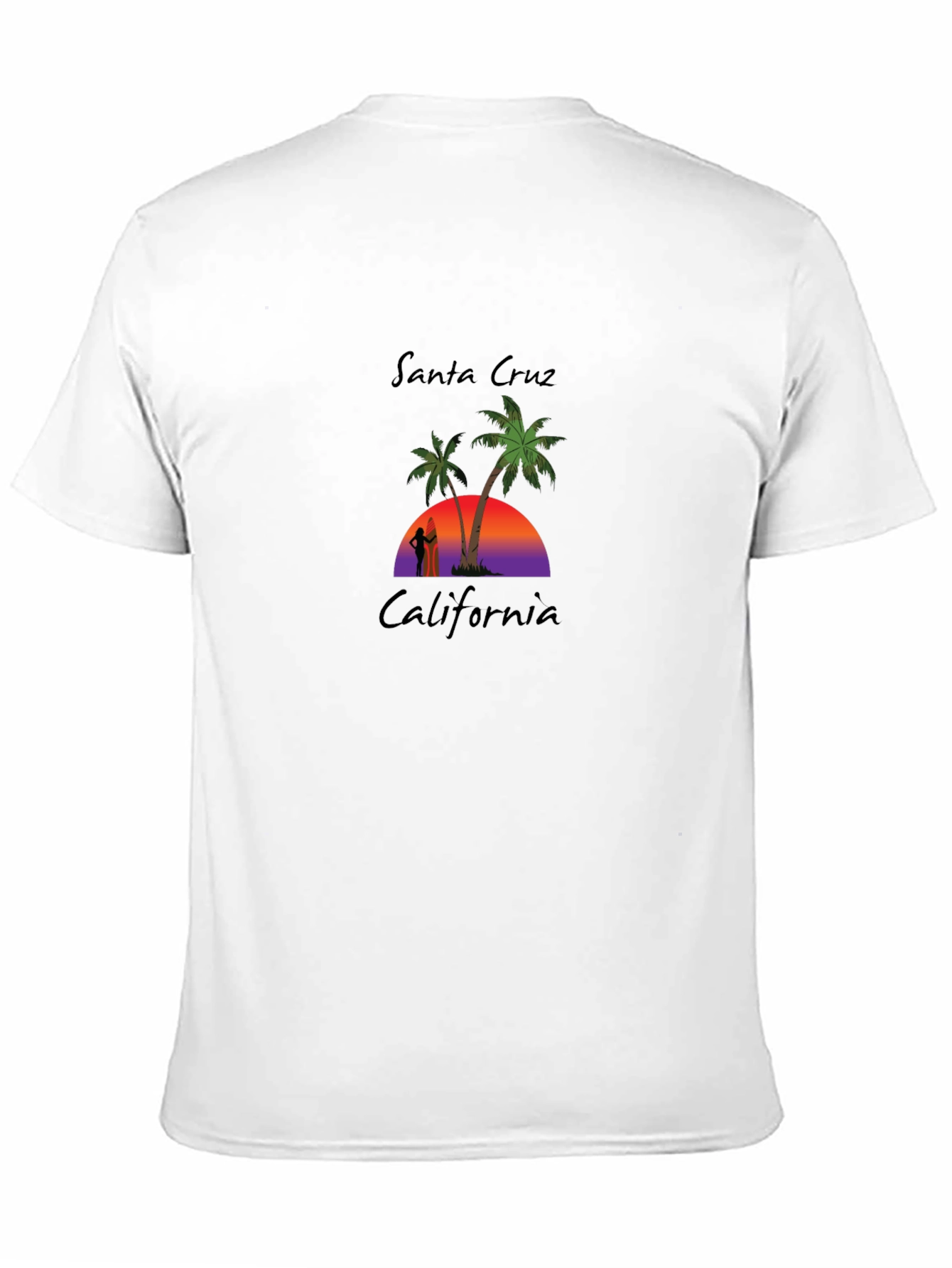 Santa Cruz California Graphic T-Shirt