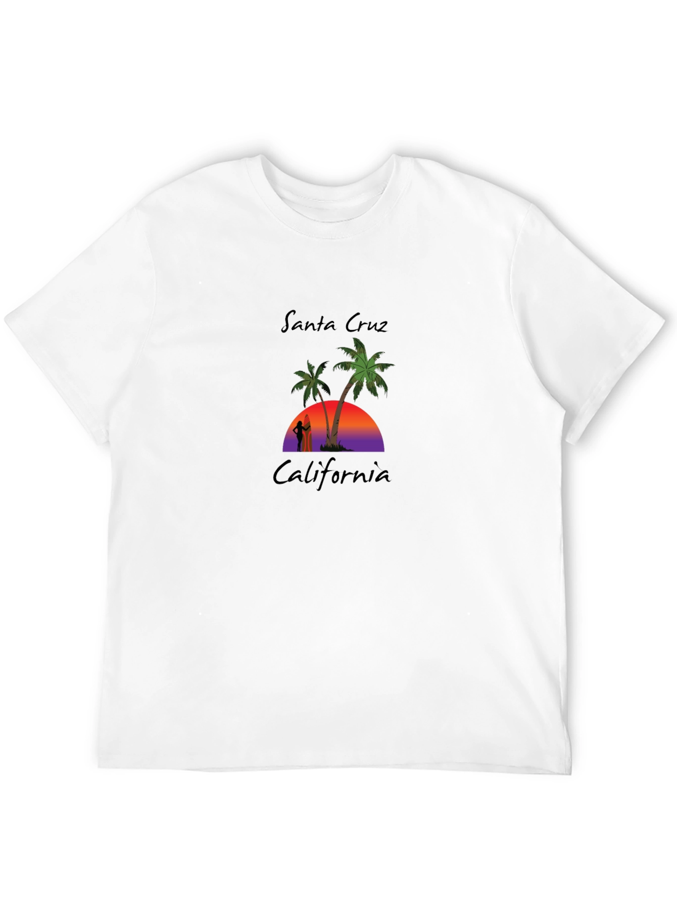Santa Cruz California Graphic T-Shirt
