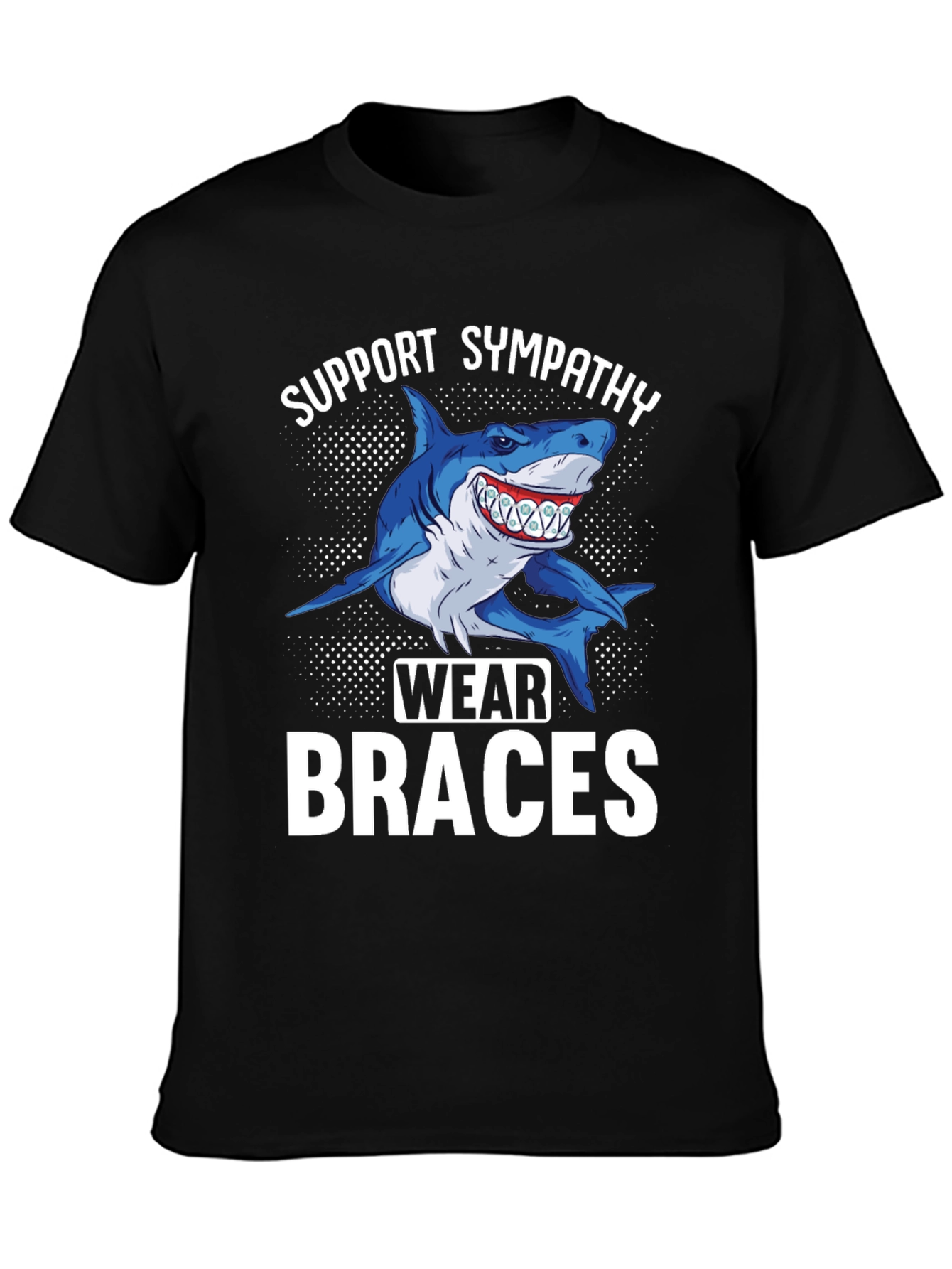 Shark Braces Graphic Tee
