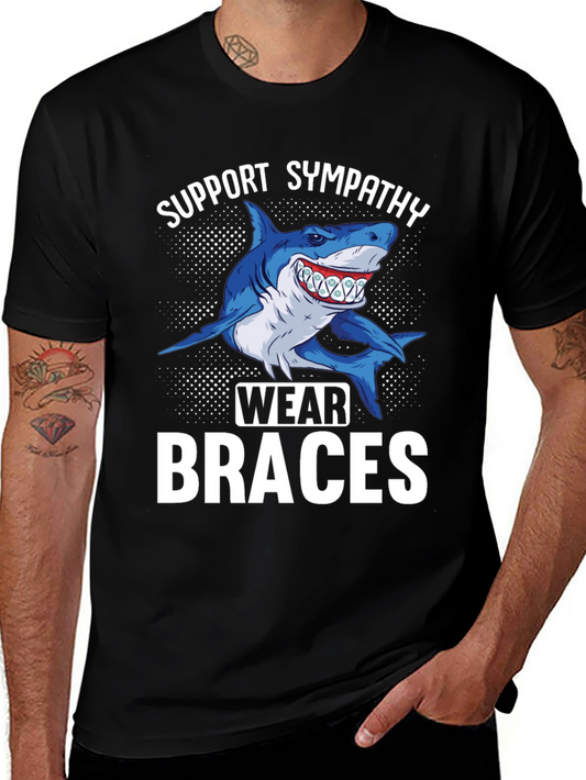 Shark Braces Graphic Tee