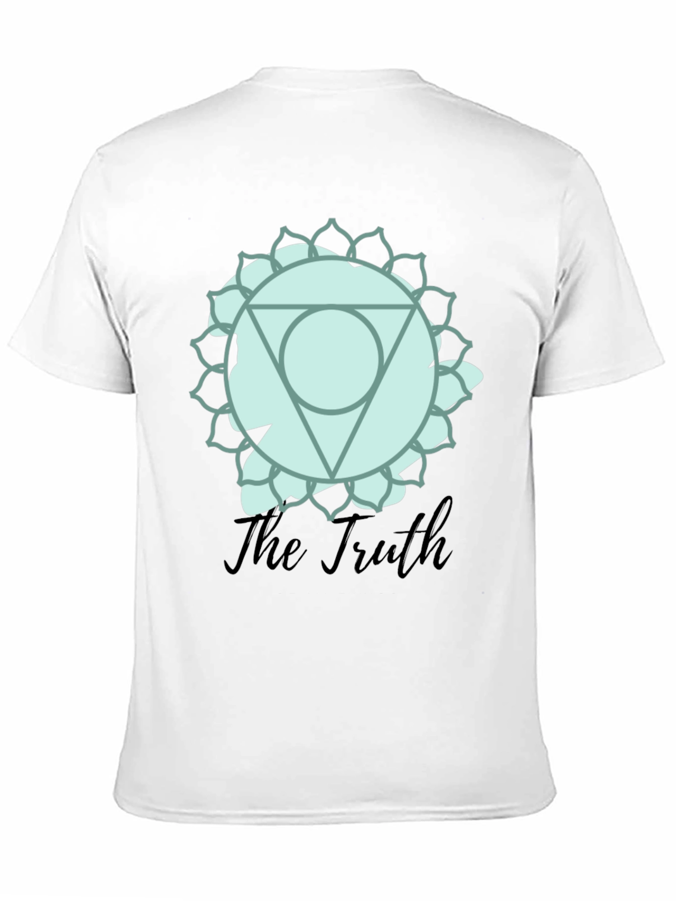 Truth Chakra Graphic T-Shirt - Mens Black Tee