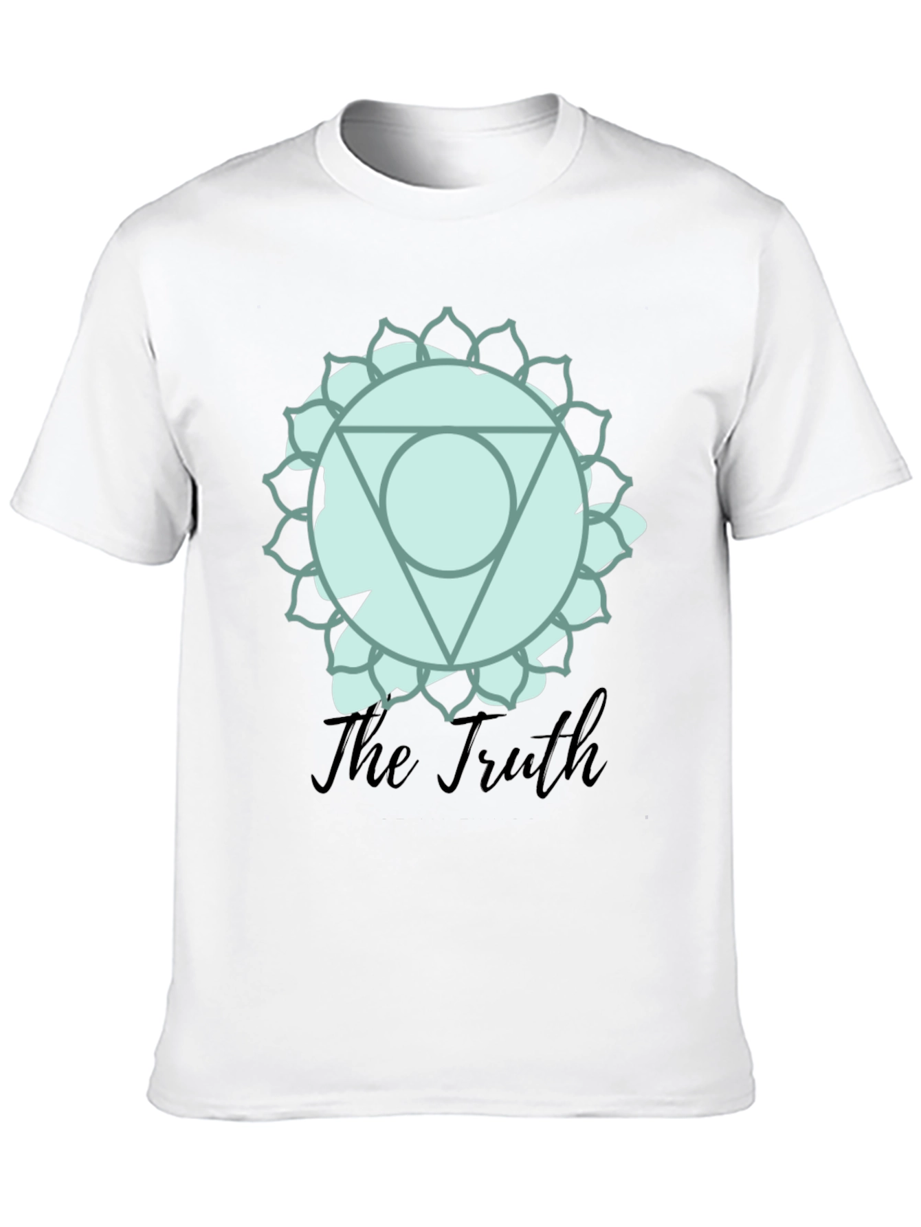 Truth Chakra Graphic T-Shirt - Mens Black Tee