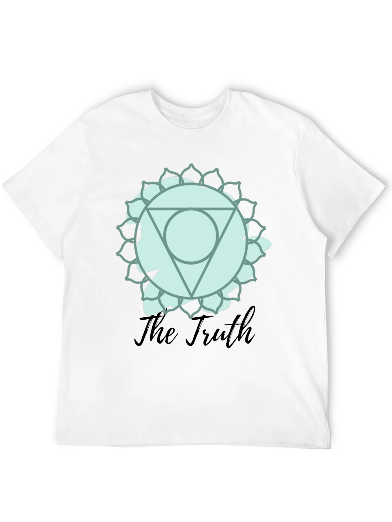 Truth Chakra Graphic T-Shirt - Mens Black Tee