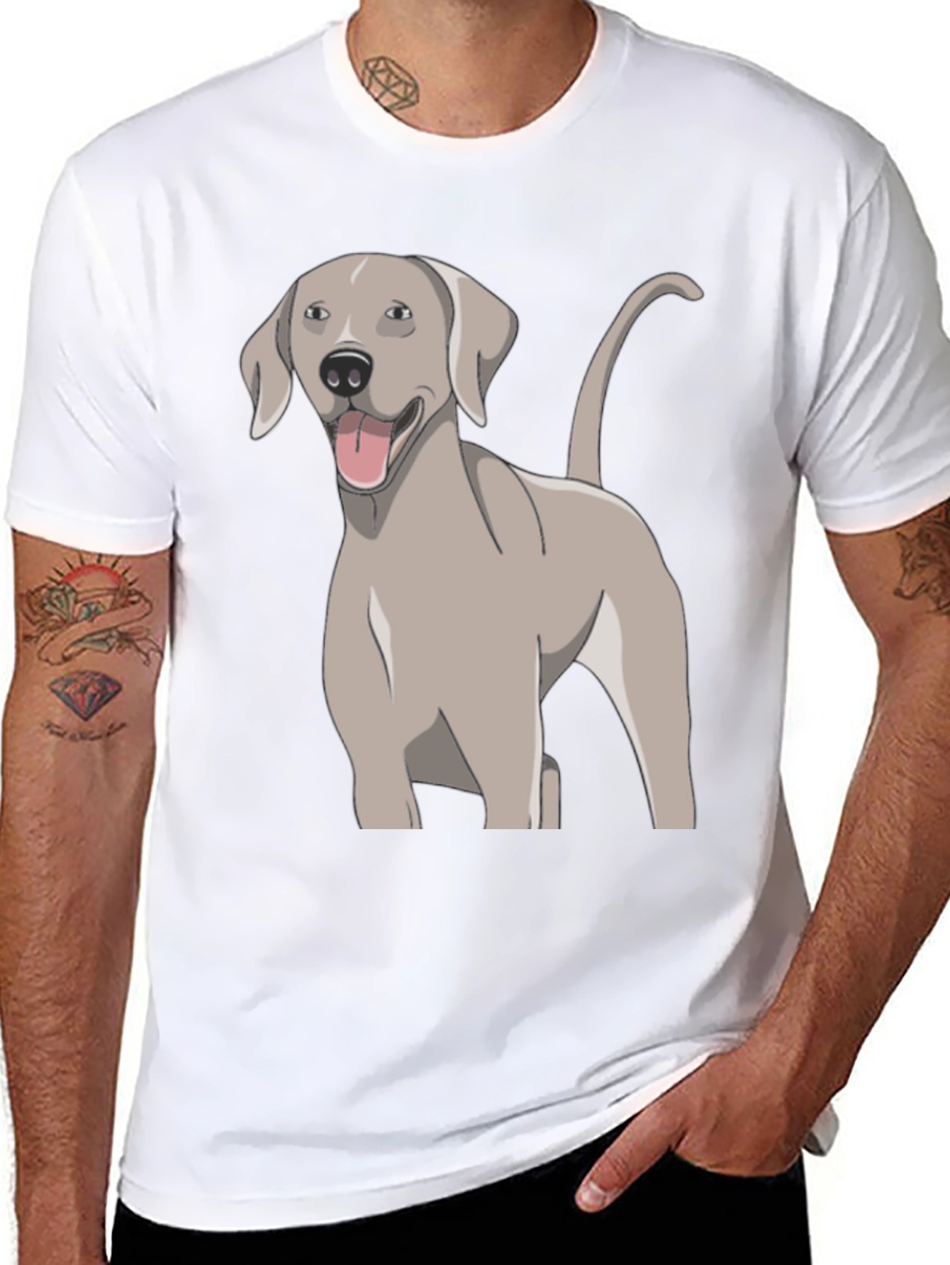 Dog Graphic Tee - Labrador Lover