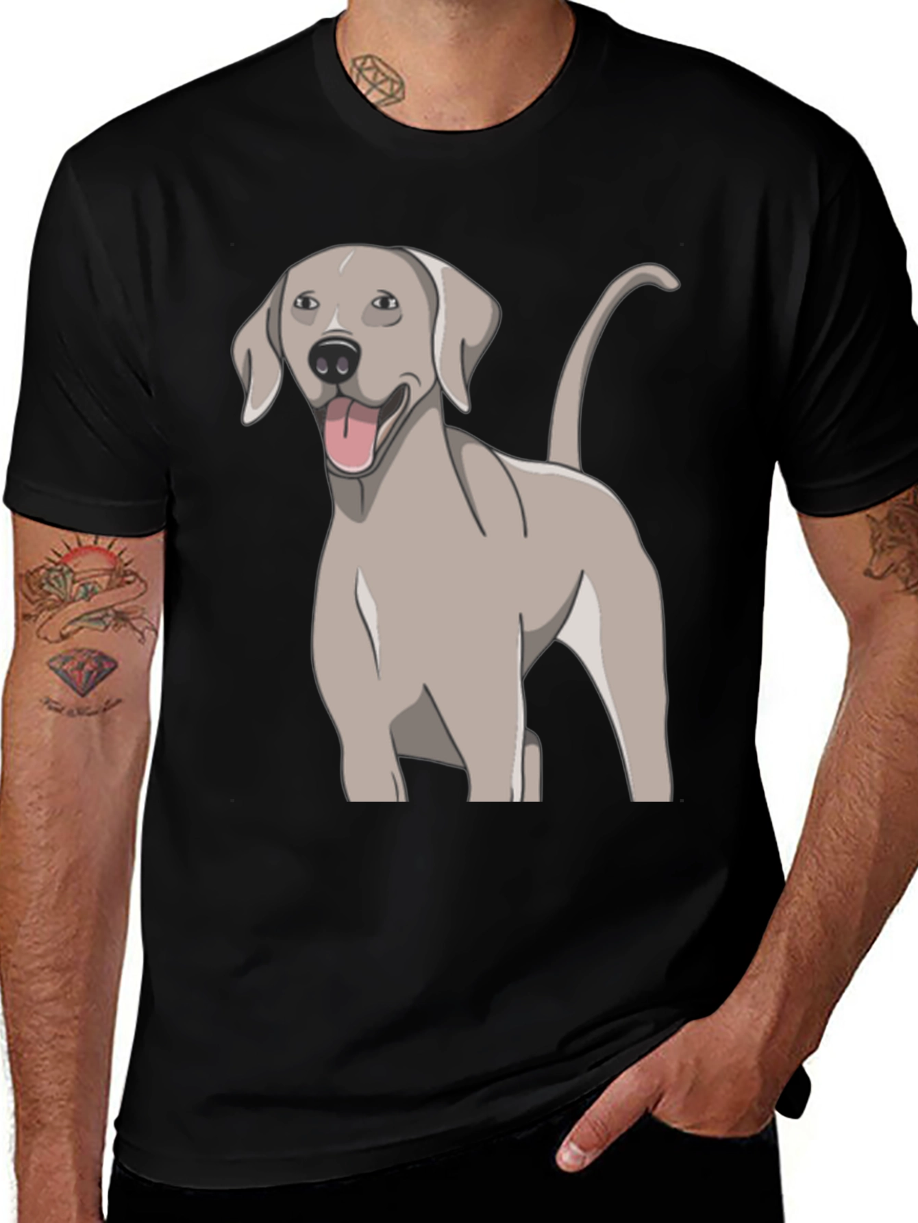 Dog Graphic Tee - Labrador Lover