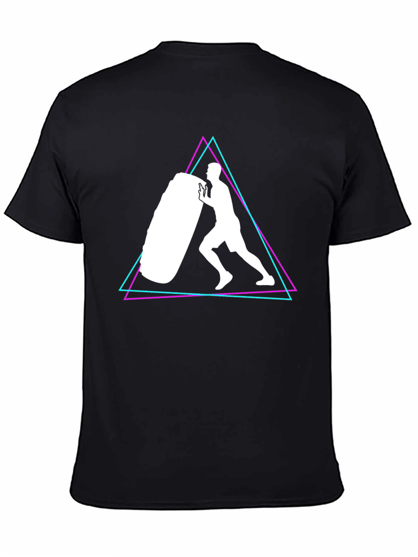 Strongman Triangle Graphic T-Shirt