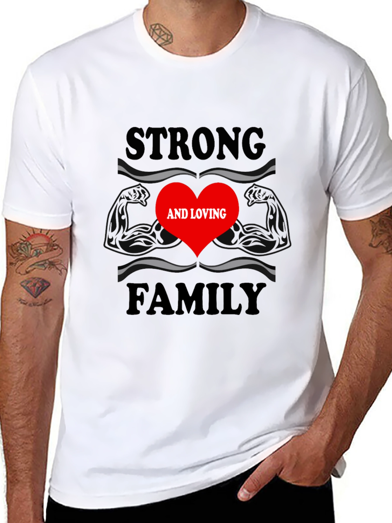 Strong and Loving Family T-Shirt