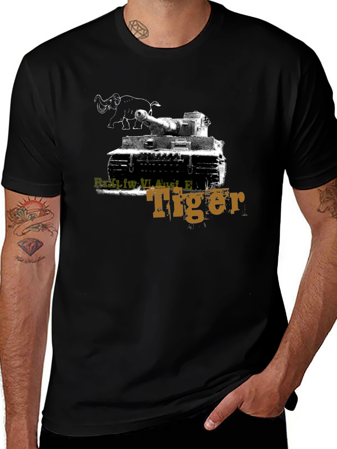 Tiger Tank T-Shirt - Military History Tee