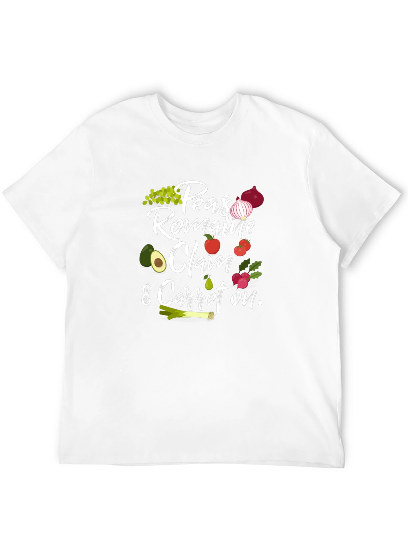 Peas Romaine Clam Carrot T-Shirt