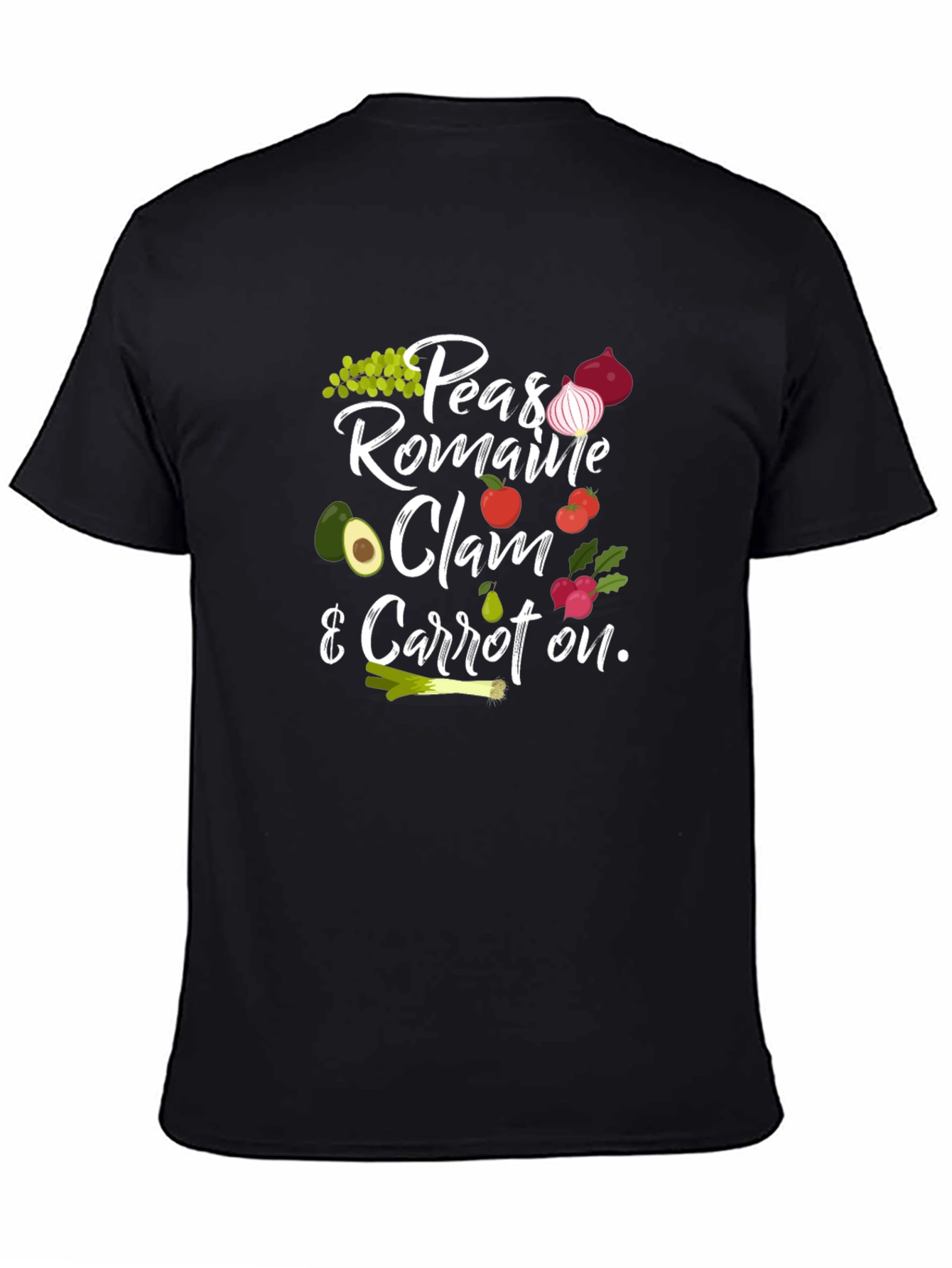 Peas Romaine Clam Carrot T-Shirt