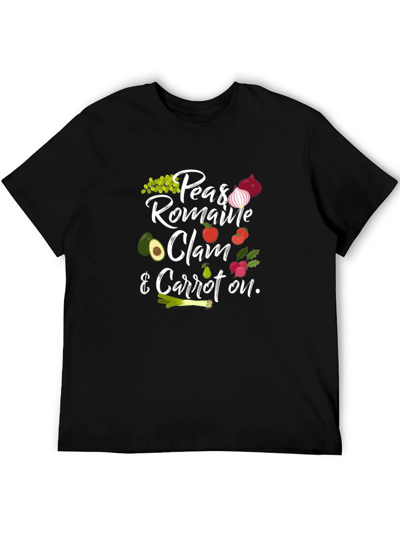 Peas Romaine Clam Carrot T-Shirt
