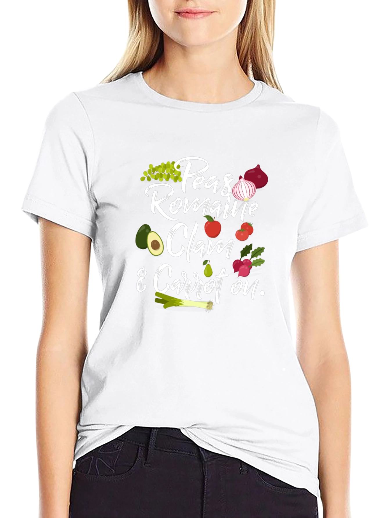 Peas Romaine Clam Carrot T-Shirt
