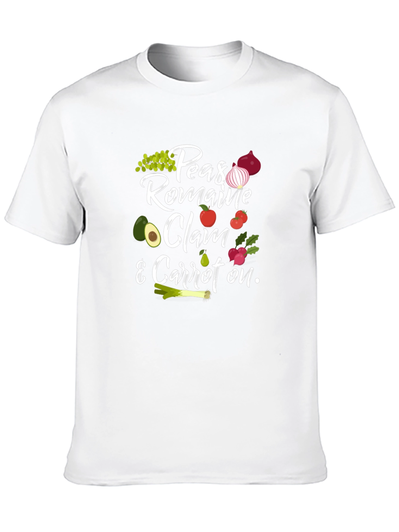 Peas Romaine Clam Carrot T-Shirt