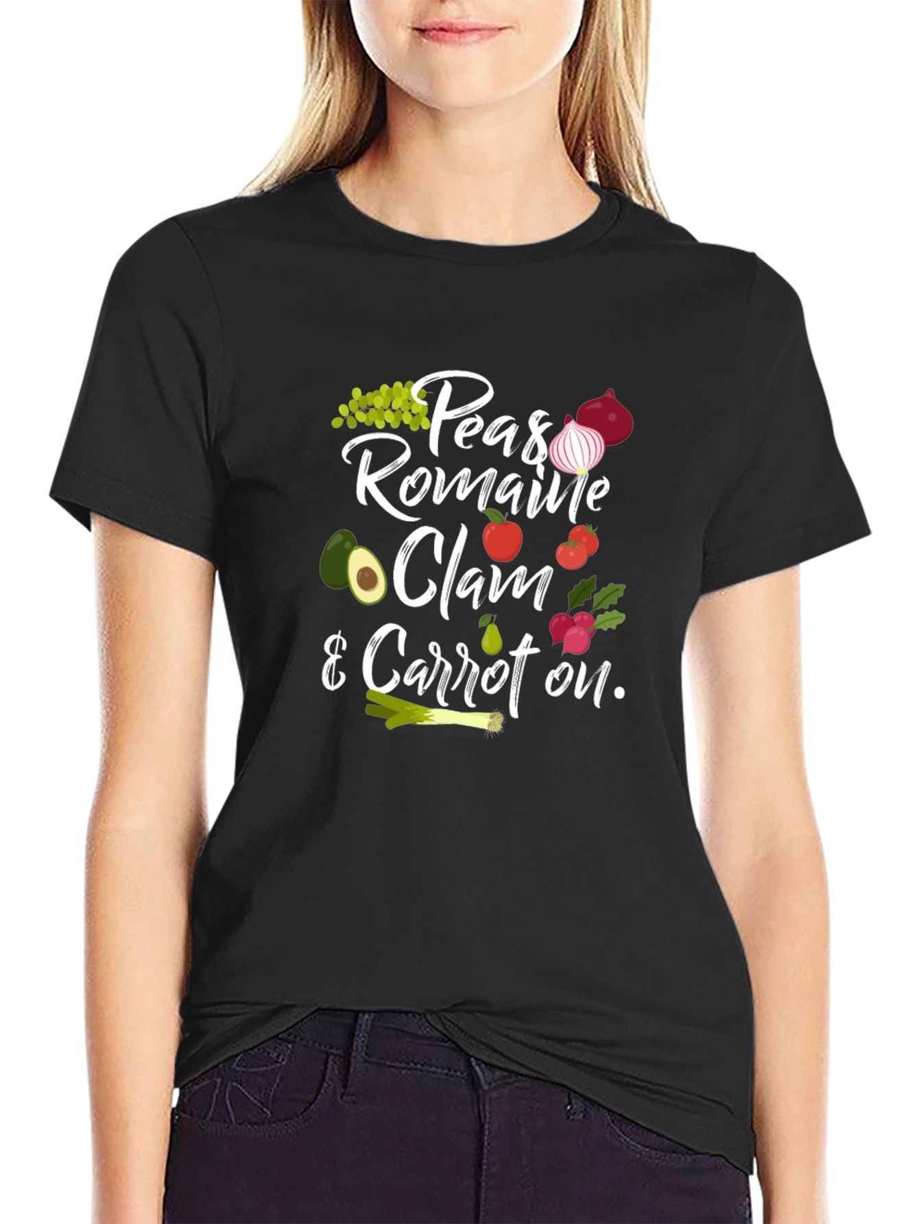 Peas Romaine Clam Carrot T-Shirt