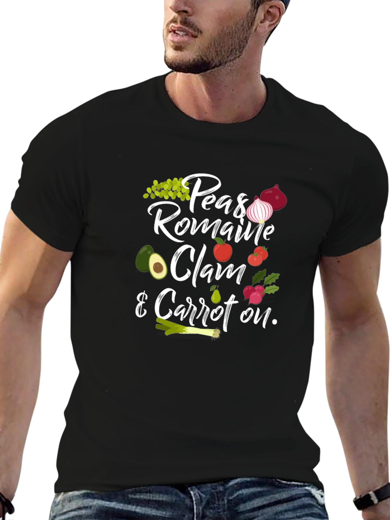 Peas Romaine Clam Carrot T-Shirt