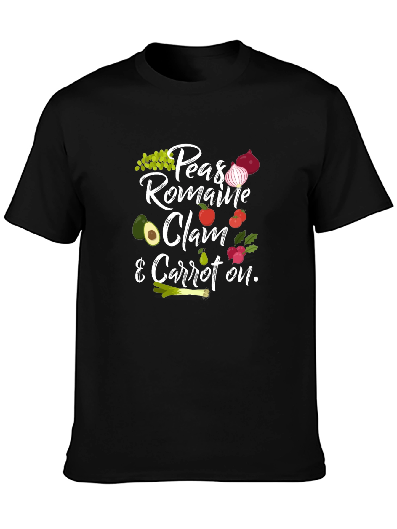 Peas Romaine Clam Carrot T-Shirt