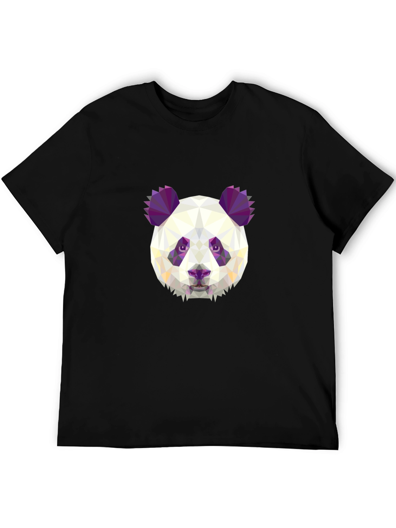 Geometric Panda T-Shirt - Modern & Stylish