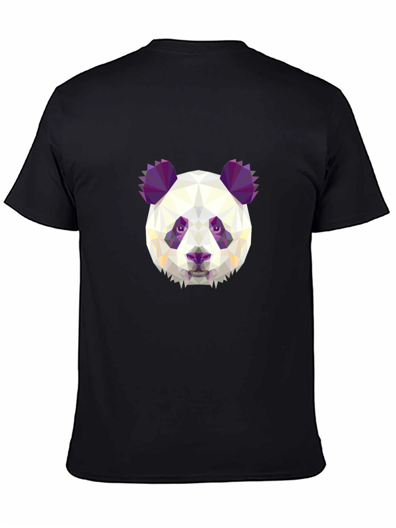 Geometric Panda T-Shirt - Modern & Stylish