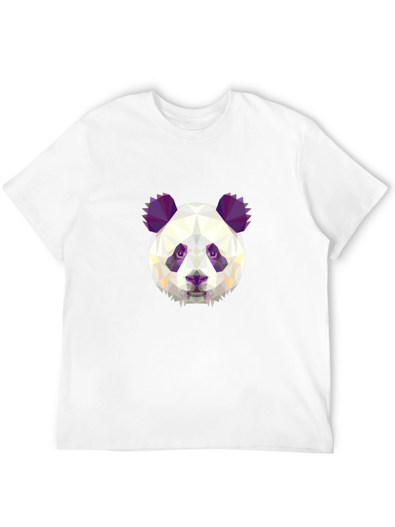 Geometric Panda T-Shirt - Modern & Stylish