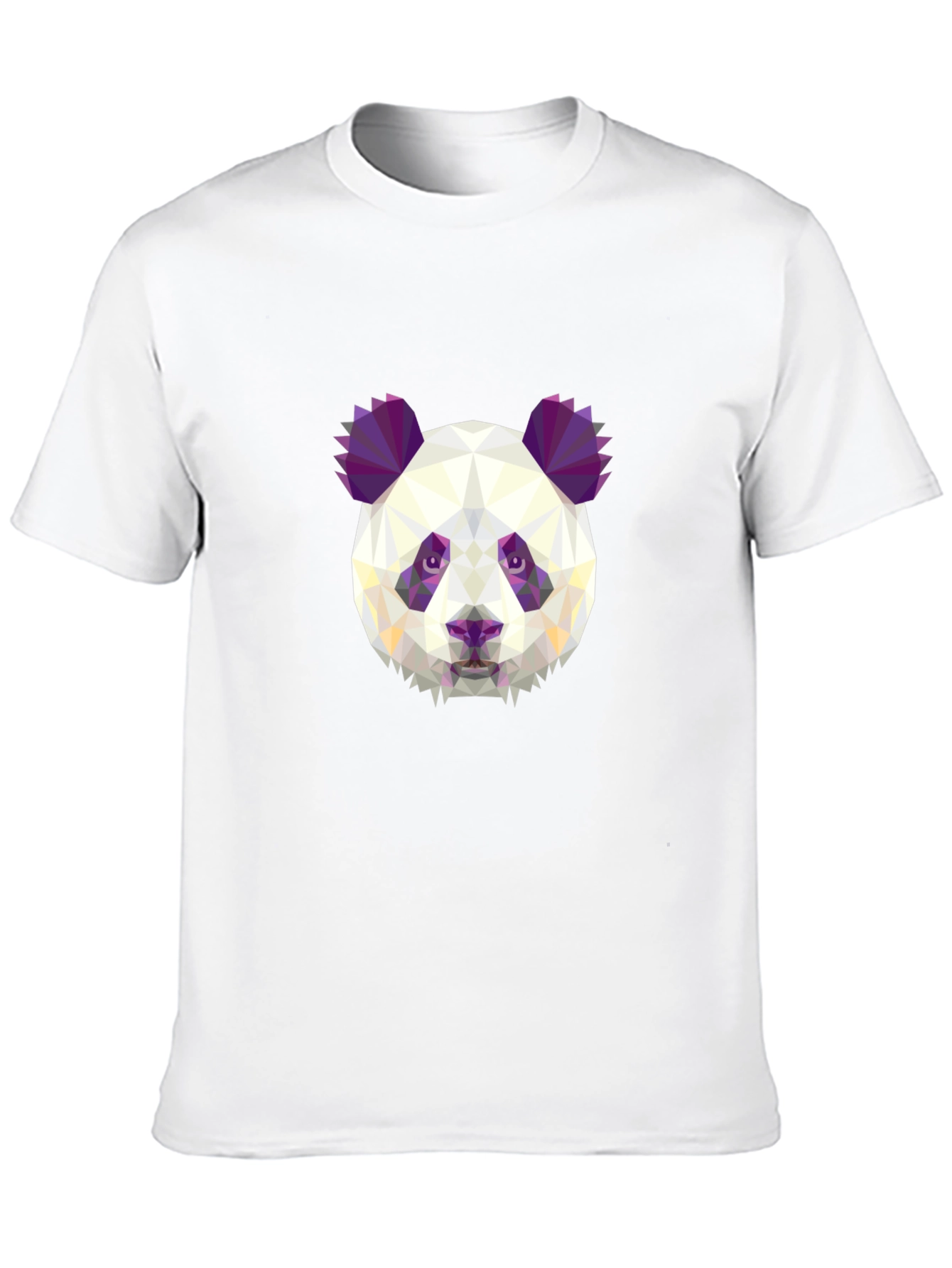 Geometric Panda T-Shirt - Modern & Stylish
