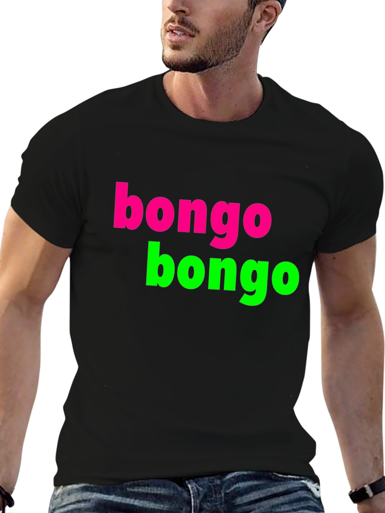 Bongo Bongo T-Shirt - Funky Retro Design