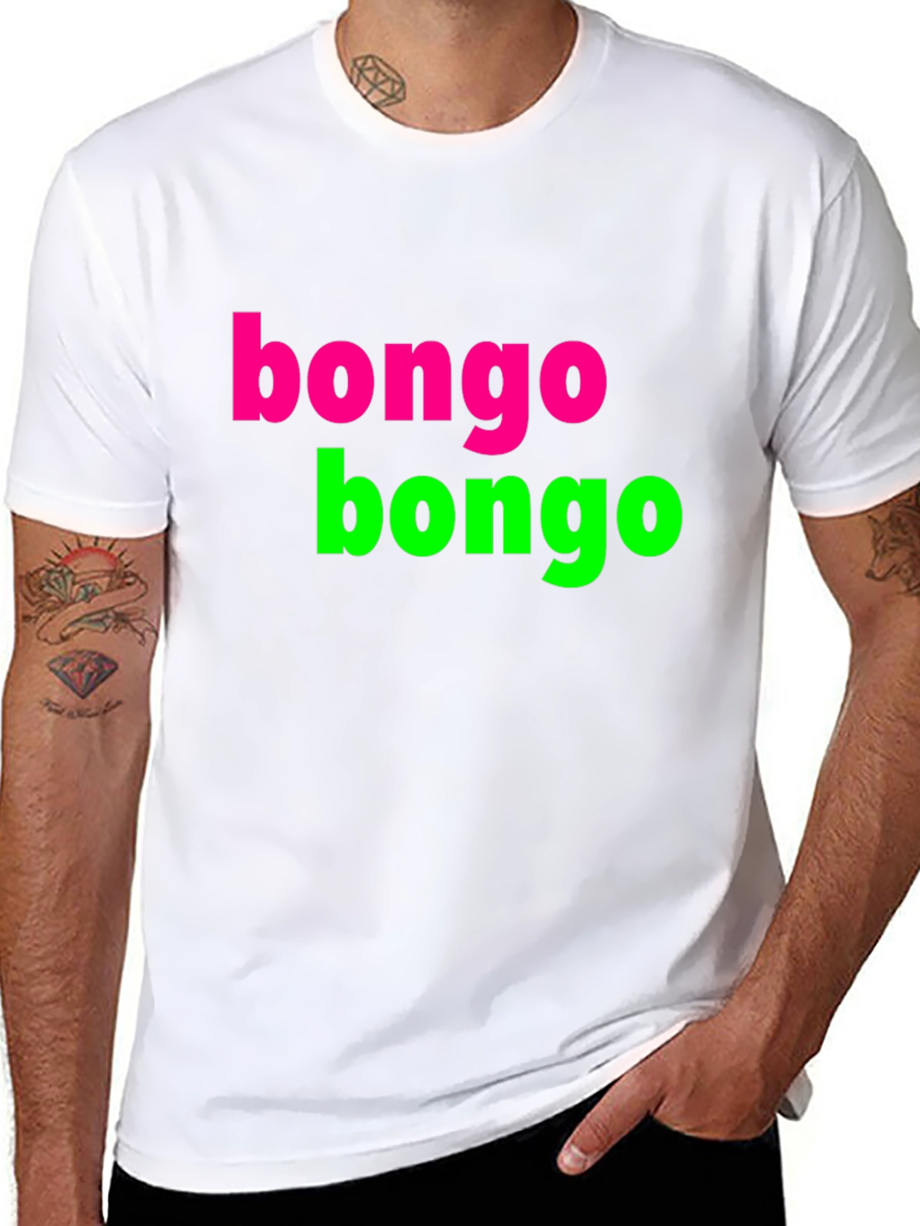 Bongo Bongo T-Shirt - Funky Retro Design