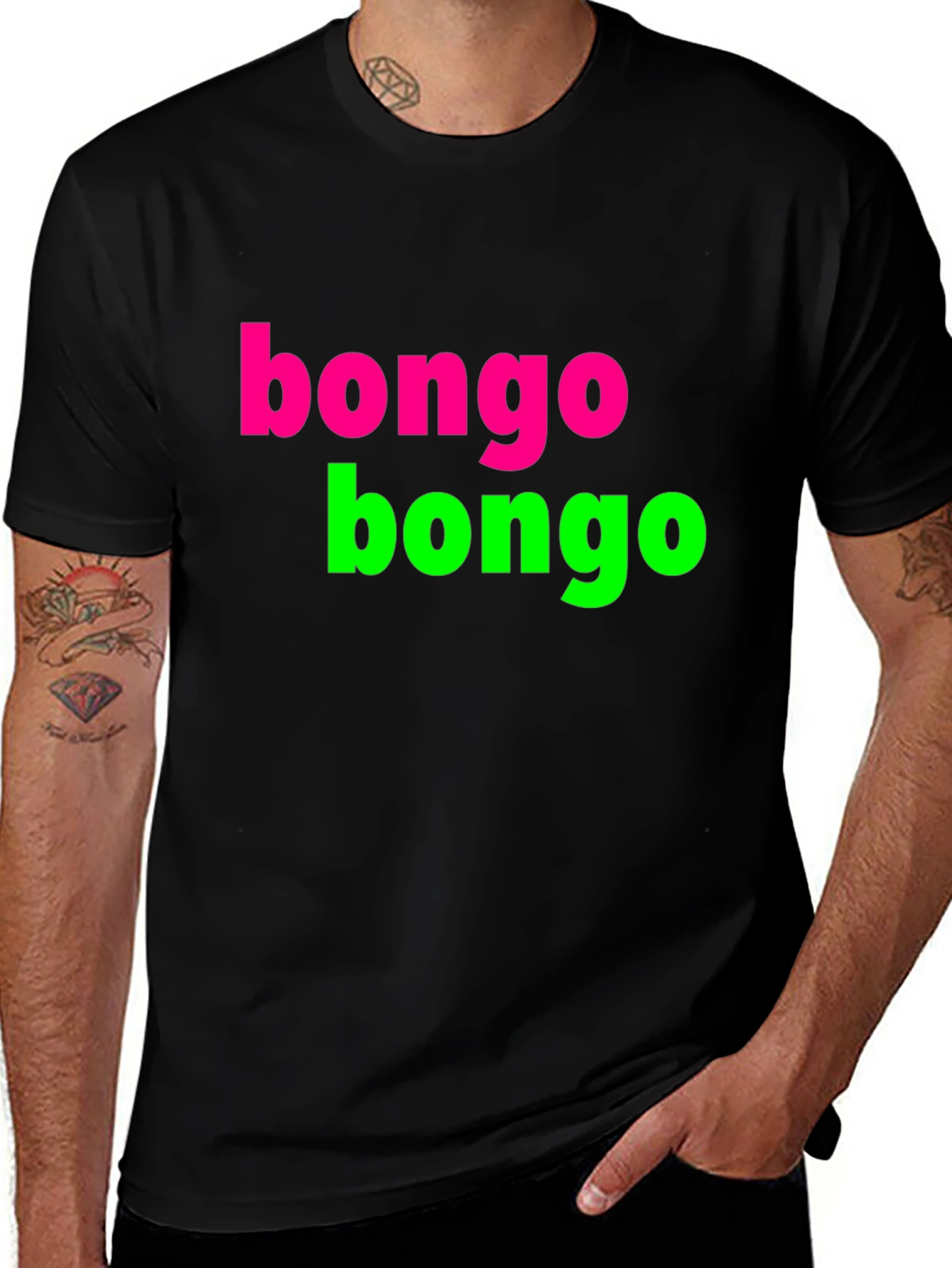 Bongo Bongo T-Shirt - Funky Retro Design