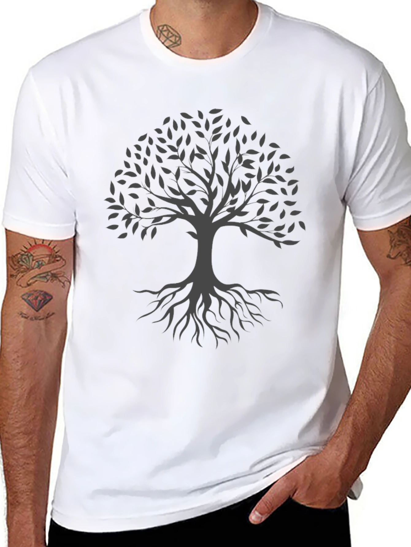 Tree of Life Graphic Tee - Nature Inspired Design