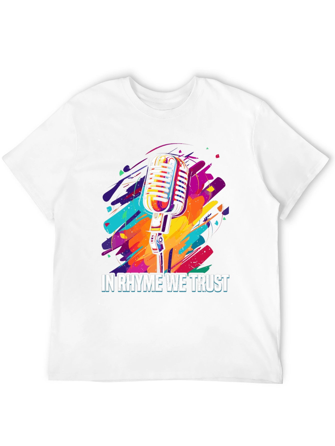 In Rhyme We Trust Graphic Tee