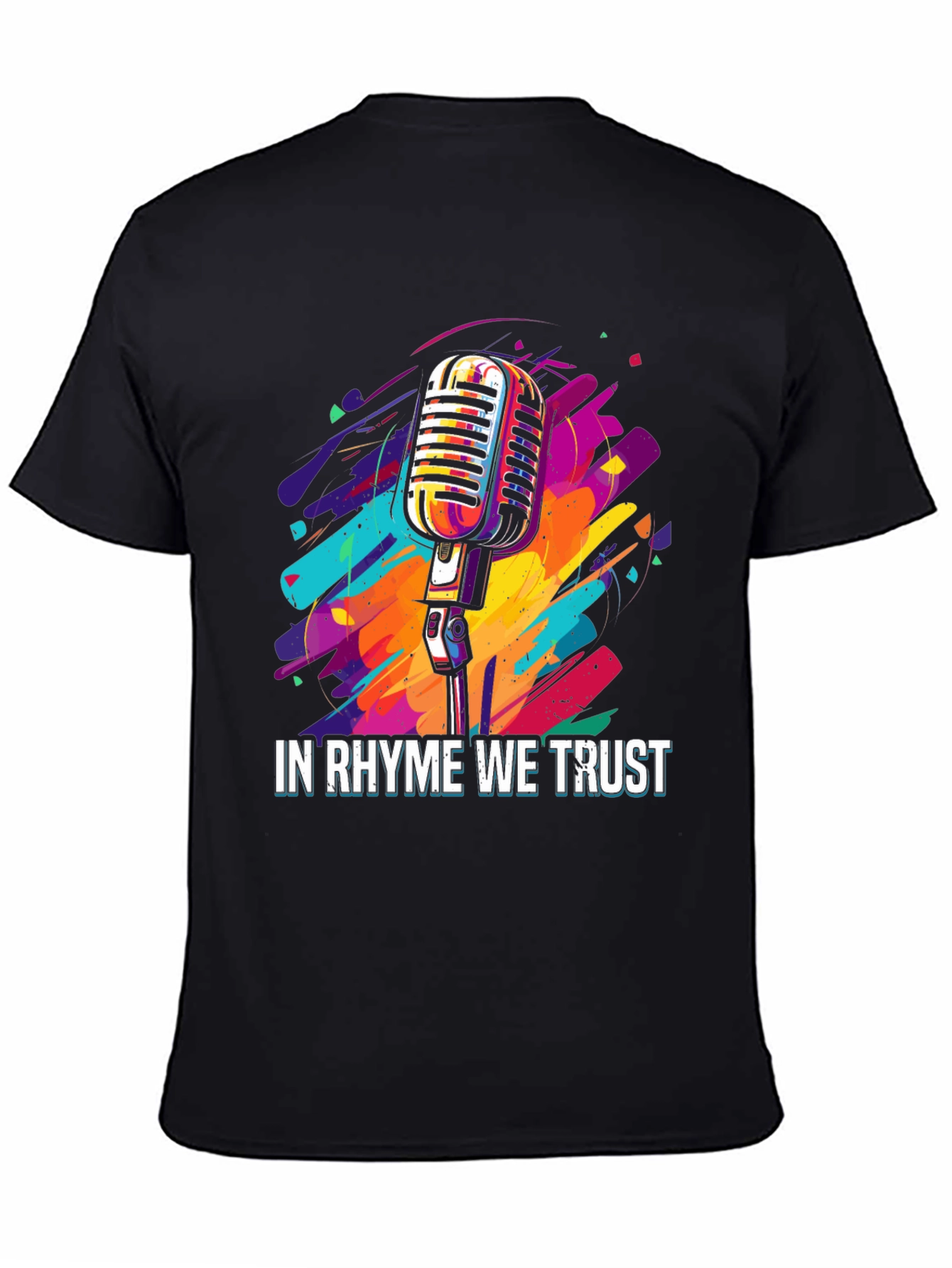 In Rhyme We Trust Graphic Tee