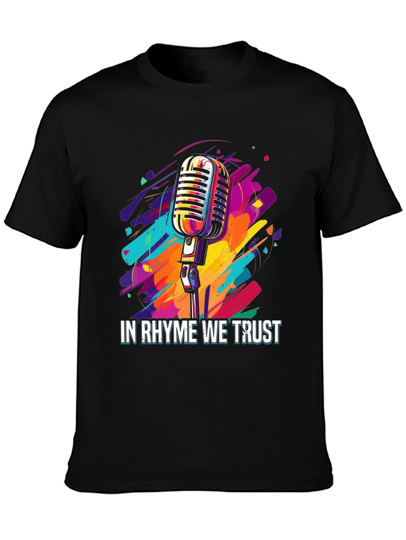 In Rhyme We Trust Graphic Tee