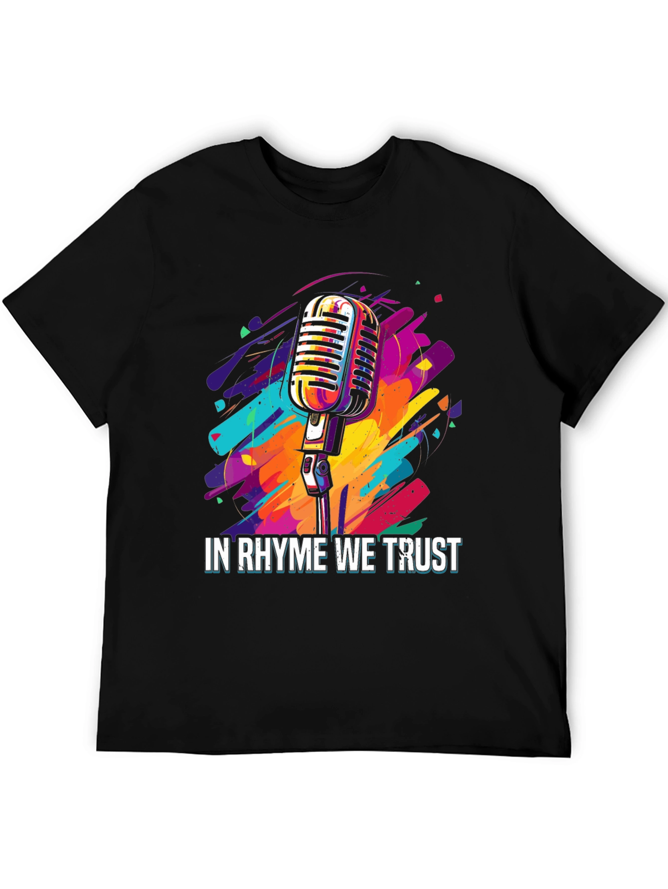 In Rhyme We Trust Graphic Tee