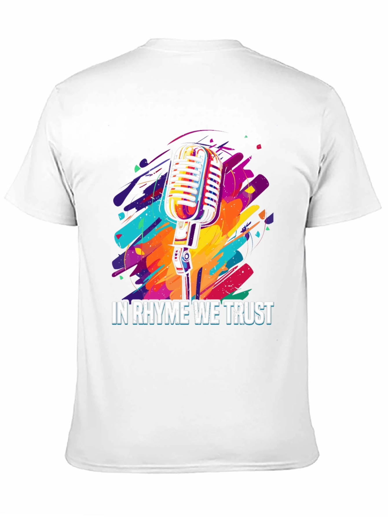 In Rhyme We Trust Graphic Tee