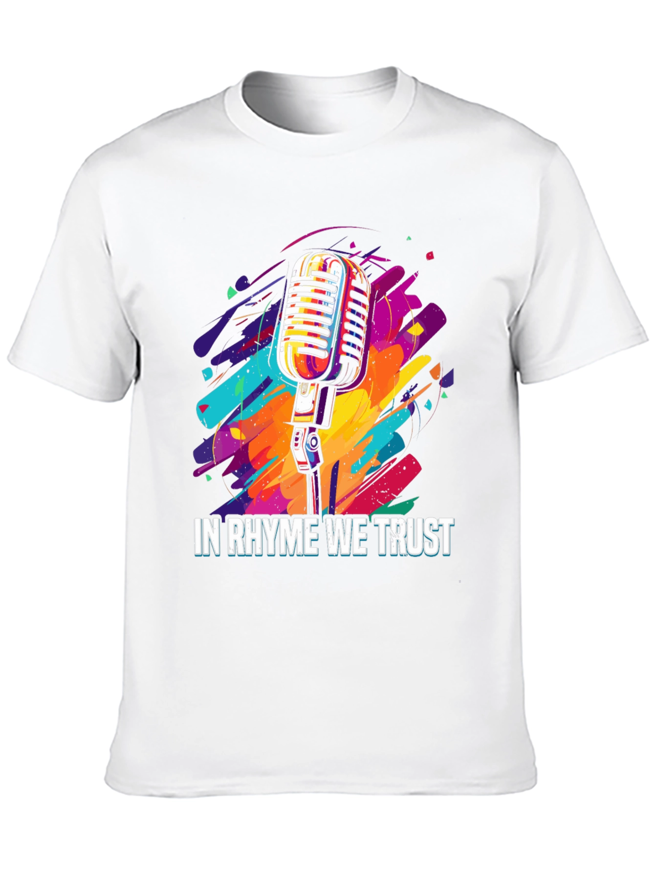 In Rhyme We Trust Graphic Tee