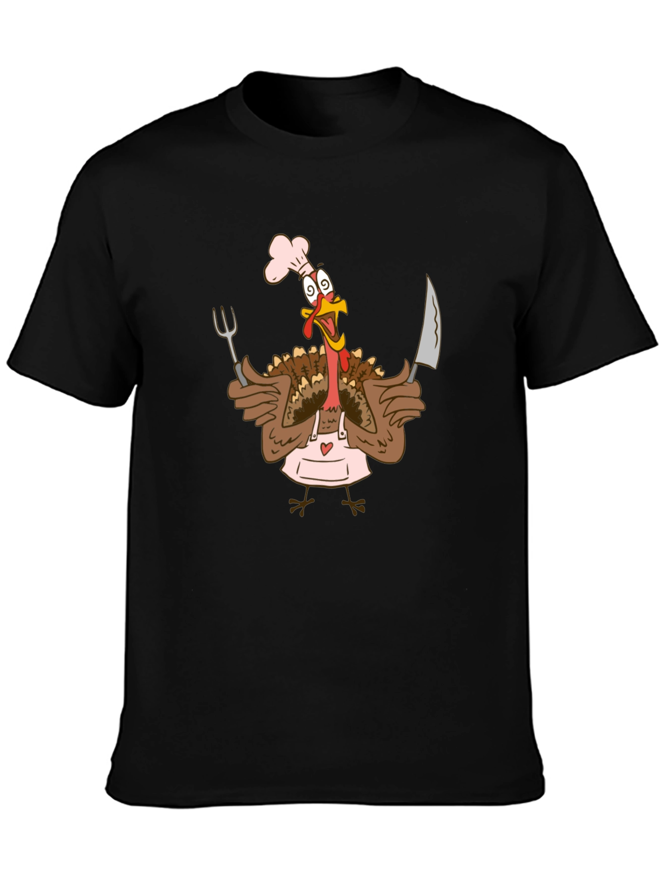 Chef Turkey T-Shirt - Thanksgiving Humor