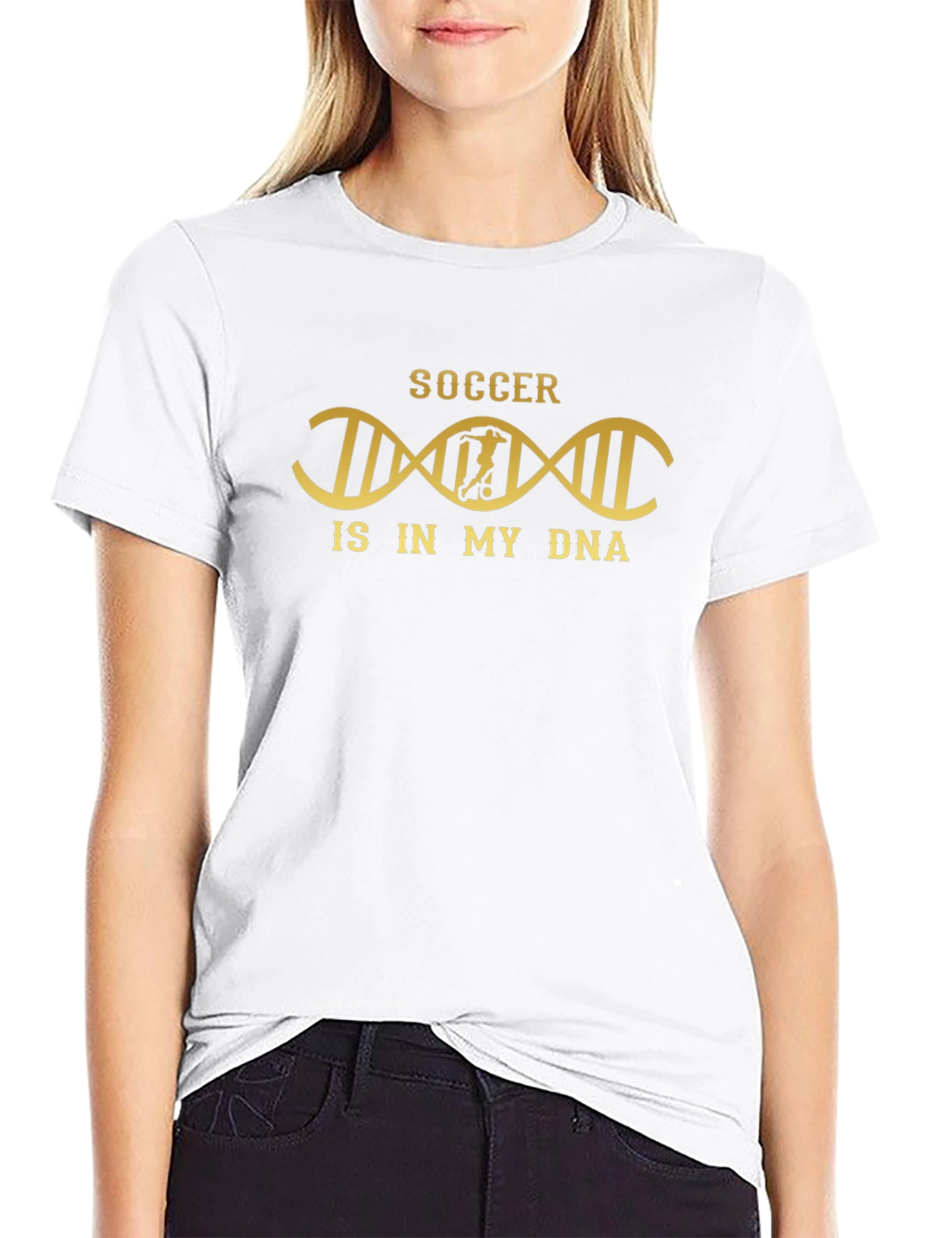 Soccer Is In My DNA Graphic Tee