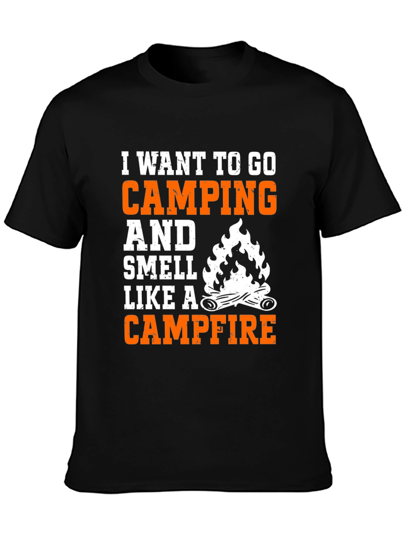 Camping Campfire Graphic Tee