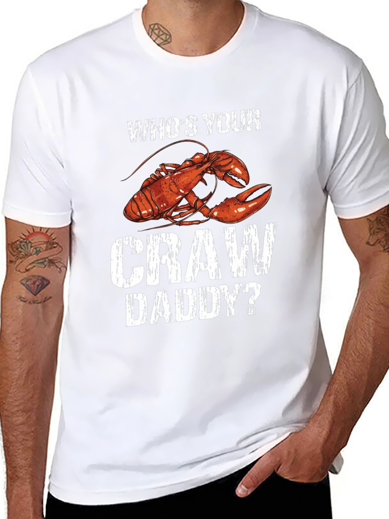Craw Daddy Graphic Tee - Funny Lobster T-Shirt