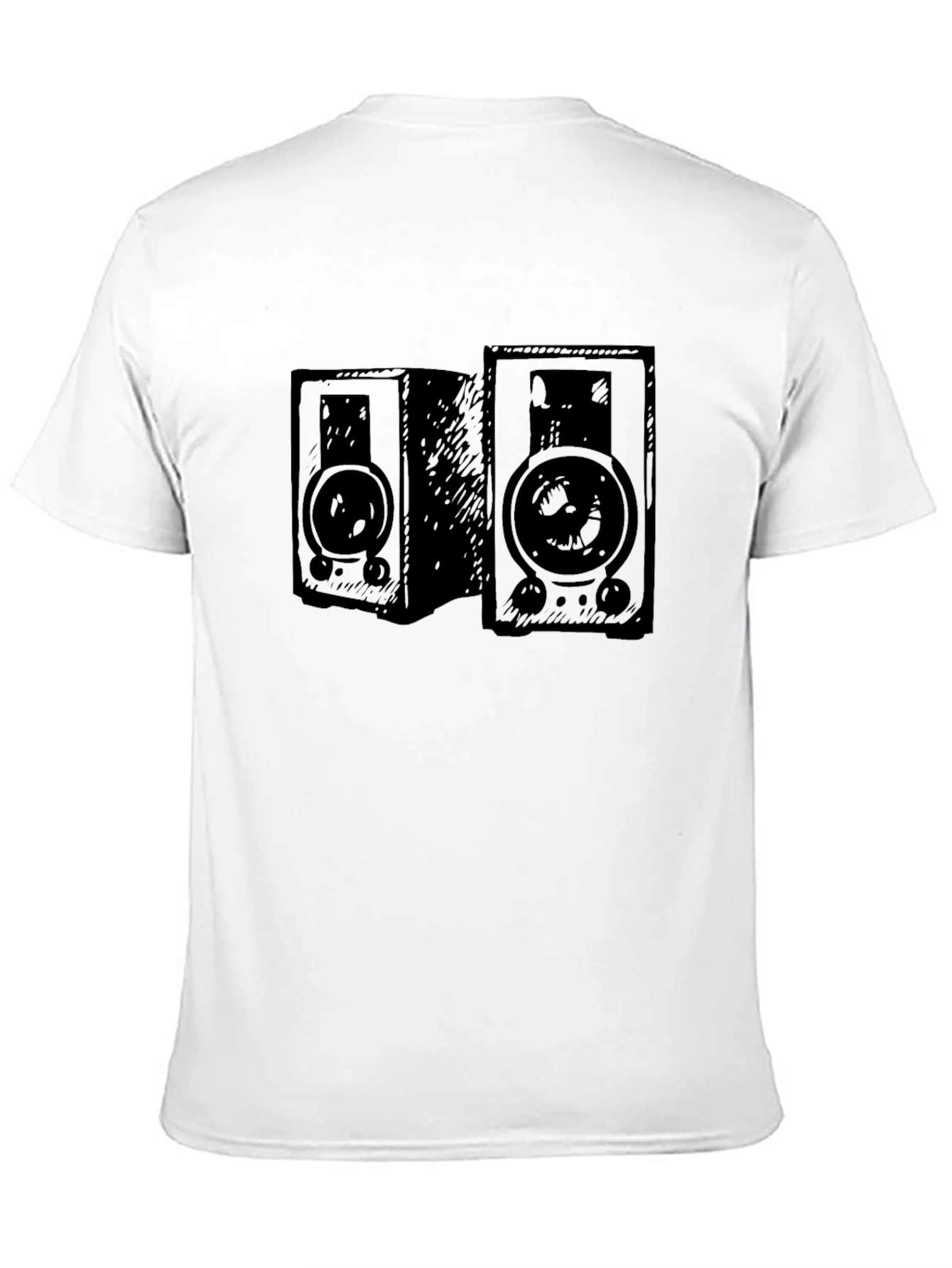Speaker Graphic Tee - Black