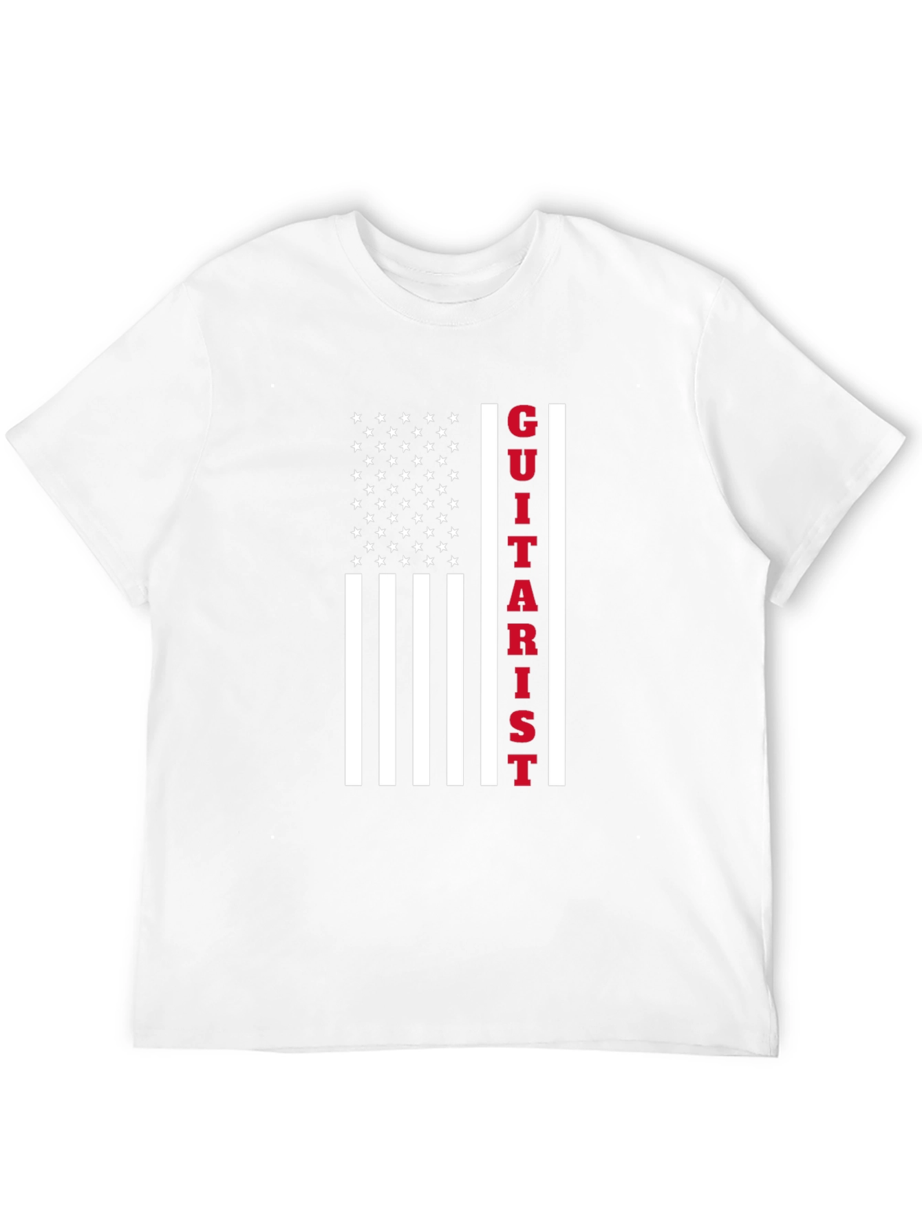 Guitarist American Flag T-Shirt