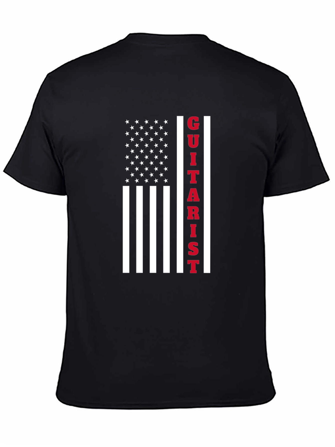 Guitarist American Flag T-Shirt