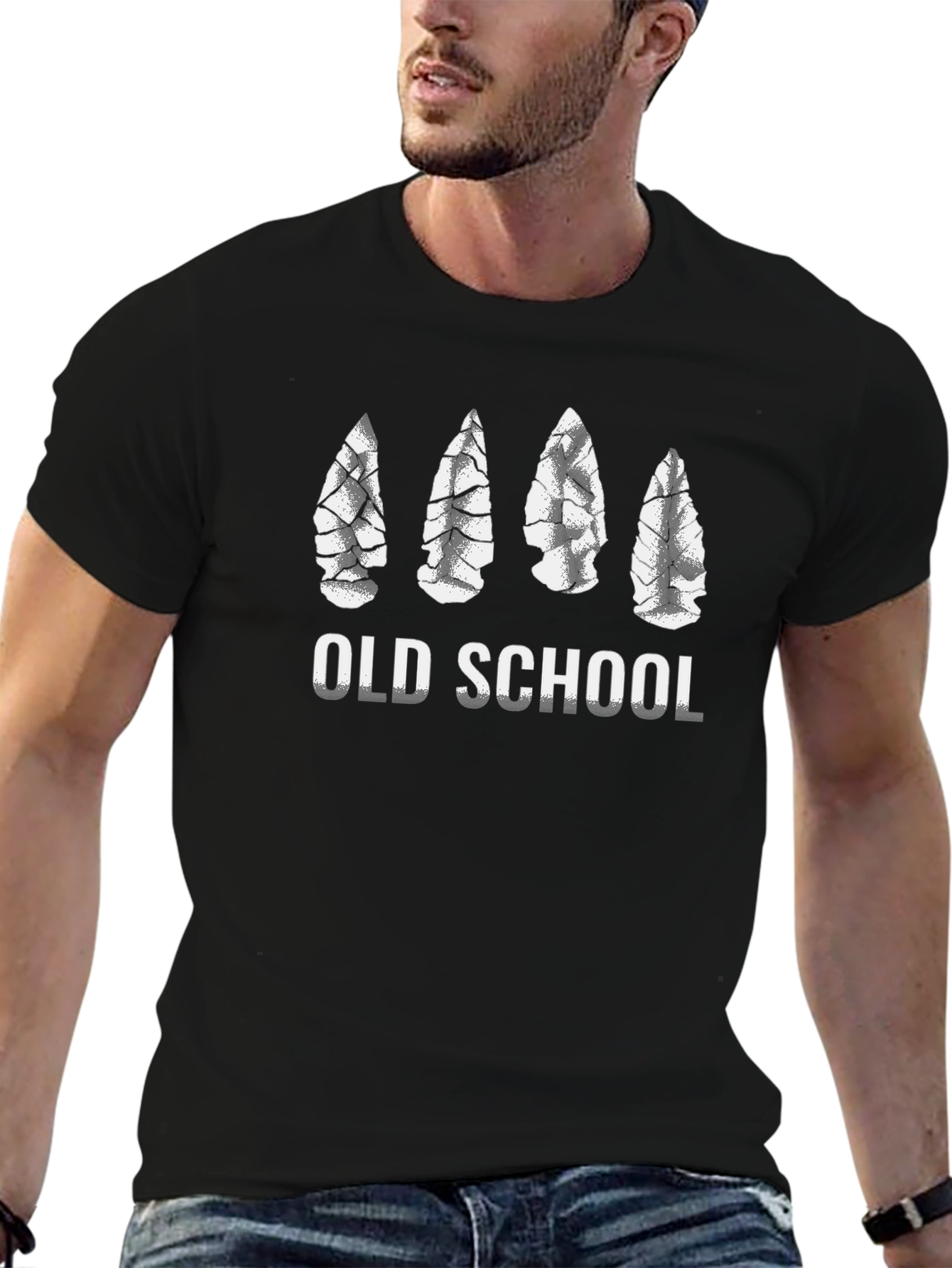 Old School Arrowhead Graphic T-Shirt